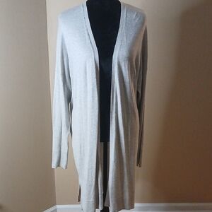 a new day Women's Open Front Cardigan - Light Gray